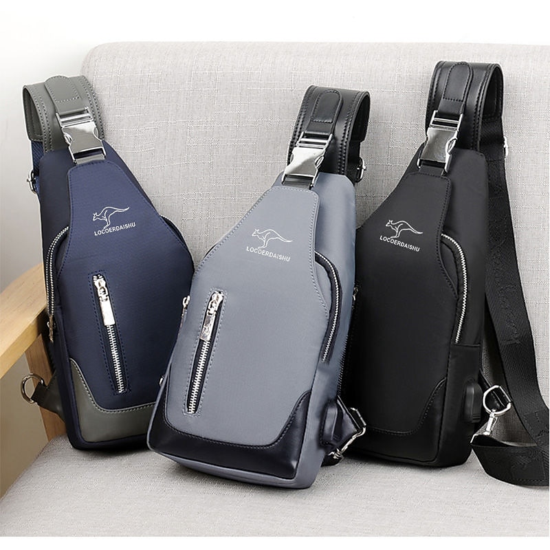 Men's Chest Bag Fashion Korean-style Casual Sports Water-proof