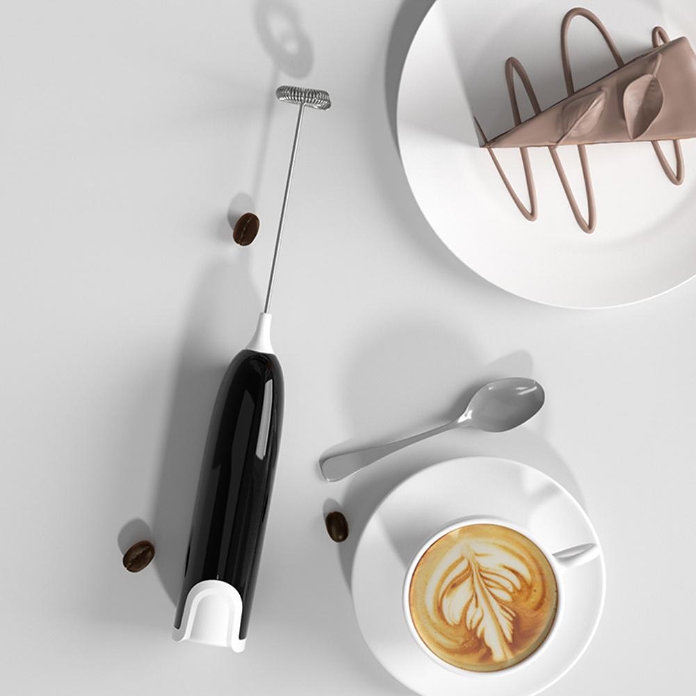 Electric Milk Frother Kitchen Drink Foamer Whisk Mixer Stirrer Coffee Cappuccino Creamer Whisk Frothy Blend Whisker Egg Beater, Without Battery 2025 - $13.99 –P5