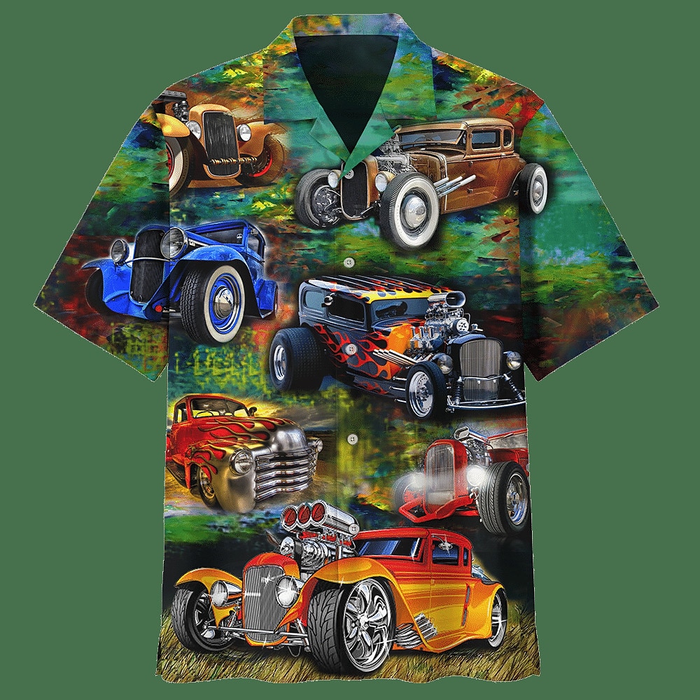 Bărbați Peisaj Cămașă Cămașă hawaiană Cămașă Aloha Manșon scurt Cămașă Răsfrânt Modă Designer Casual În aer liber Stradă Casual Roșu-aprins Albastru piscină Verde Închis Tipărire 3D S M L 2025 - $24.99 –P3
