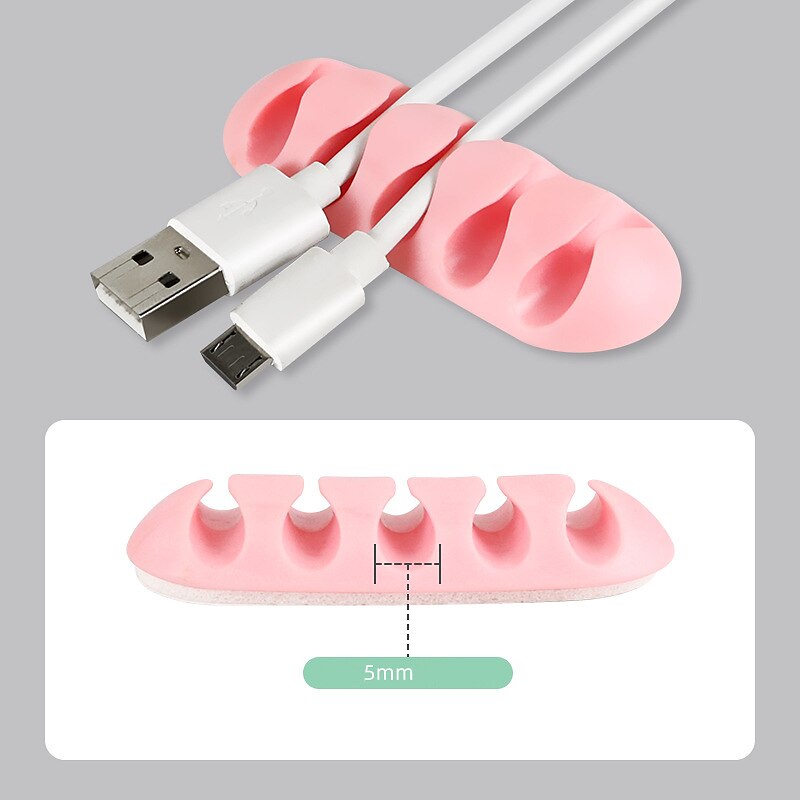 Datenkabel-Draht-Organizer Für Universell Tragbar Kreativ Neues Design Kunststoff 2025 - $1.99 –P2