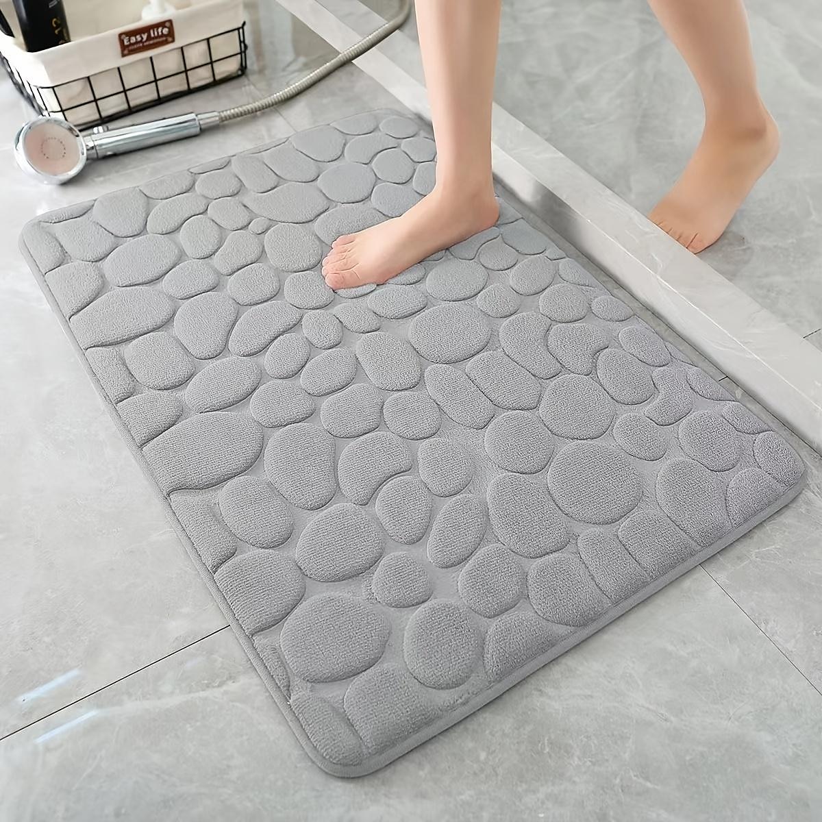 3 st badmatta halkfria badrumsmattor, ultramjuk halkfri badmatta och absorberande badmattor, inkluderar u-formad konturmatta, toalettlocksöverdrag 2025 - $18.99 –P5