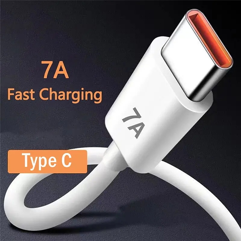 7A 100W Type C USB Cable Super-Fast Charge Cable For Huawei Mate 40 30 Xiaomi Samsung Fast Charging USB Charger Cables Data Cord Good Quality And Durable Gift For Birthday/Easter/Boy/Girlfriends 2025 - $8.99 –P3