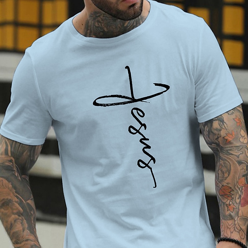 Homens Letra impressão de carta Camiseta Estilo casual Algodão Manga Curta Gráfico Camisa Vinho Preto Branco Camiseta confortável Férias Casual Roupas de estilistas de 2025 por $15.99 –P5