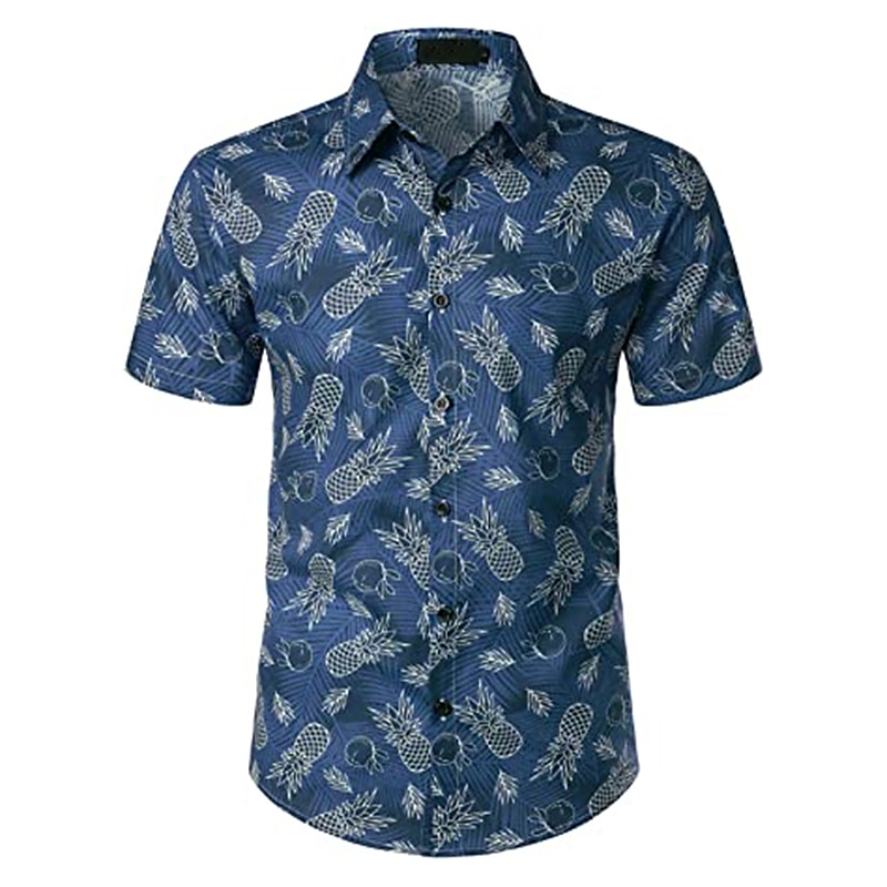 Per uomo A foglia Frutta Banana Camicia Camicia hawaiana Camicia Aloha Maniche corte Camicia Collo ripiegabile Tropicale Di tendenza Hawaiano Strada Informale Hawaiano Nero Bianco Giallo S M L del 2025 a $24.99 –P4