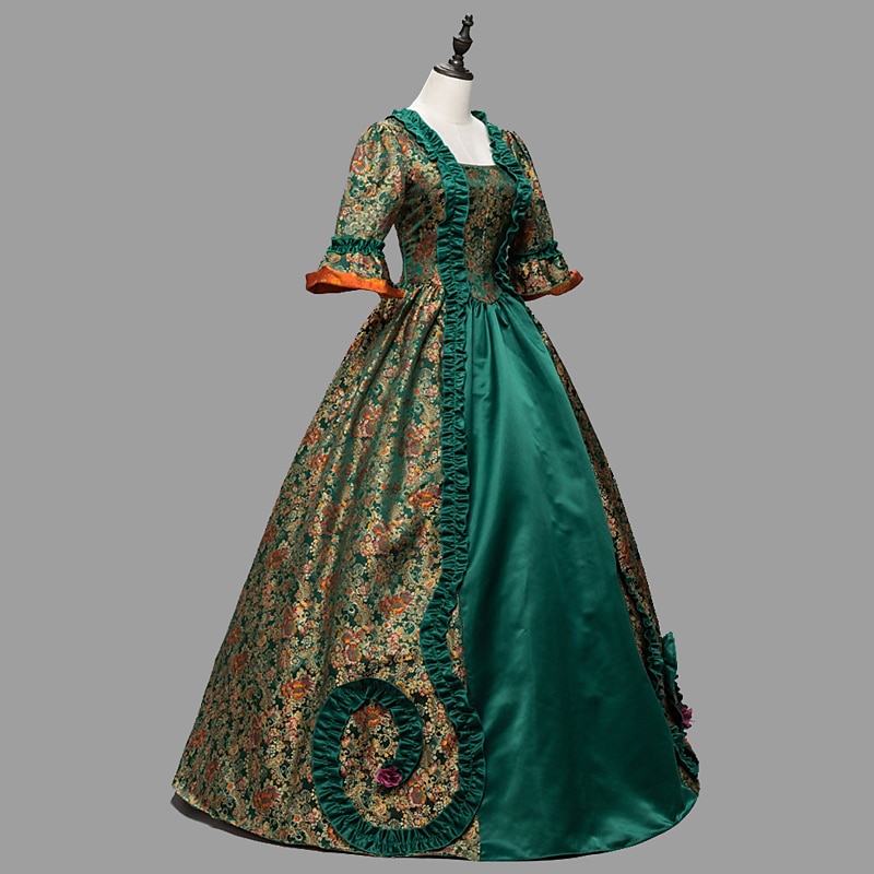 Rococo Victorian Vintage Dress Ball Gown Prom Dress Maria Antonietta Fancy Dress Women's Royal Masquerade Carnival Party Halloween Adults' Dress 2026 - $130.99 –P4