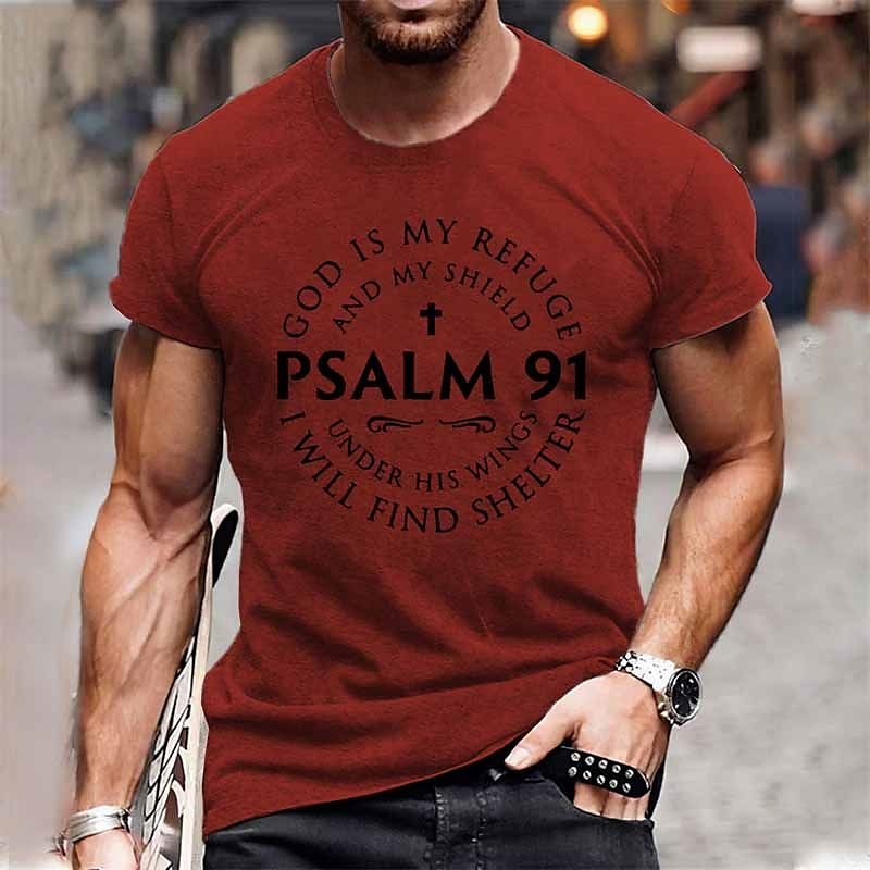 Hombre Letra Camiseta Estilo casual Algodón Manga Corta Gráfico Camisa Vino Gris brezo Negro Camiseta cómoda Exterior Calle Ropa de diseñador de moda 2025 - $15.99 –P4