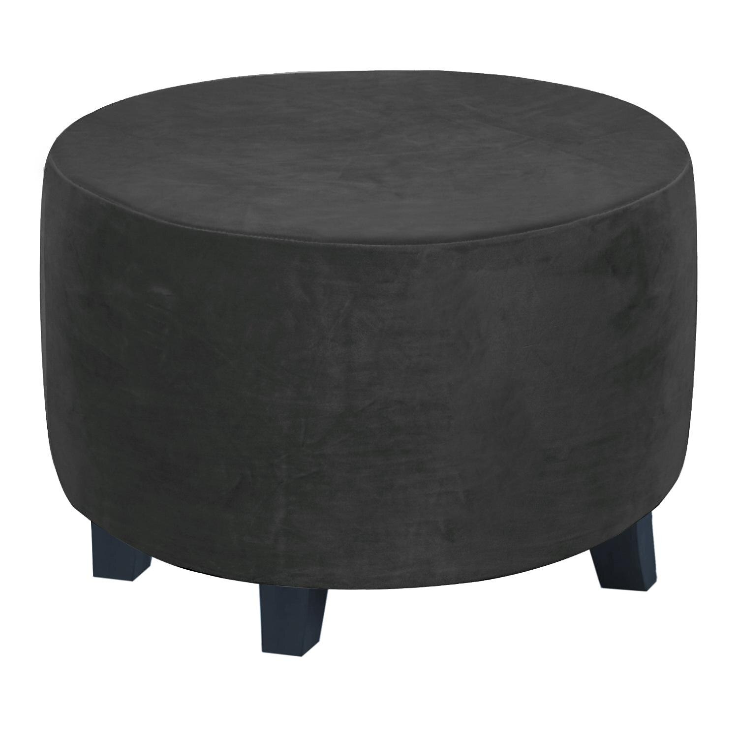 Stretch Ottoman Cover Square Ottoman Slipcovers Furniture Protector Folding Storage Stool Furniture Protector Soft Slipcover with Elastic Bottom 2025 - $26.99 –P13