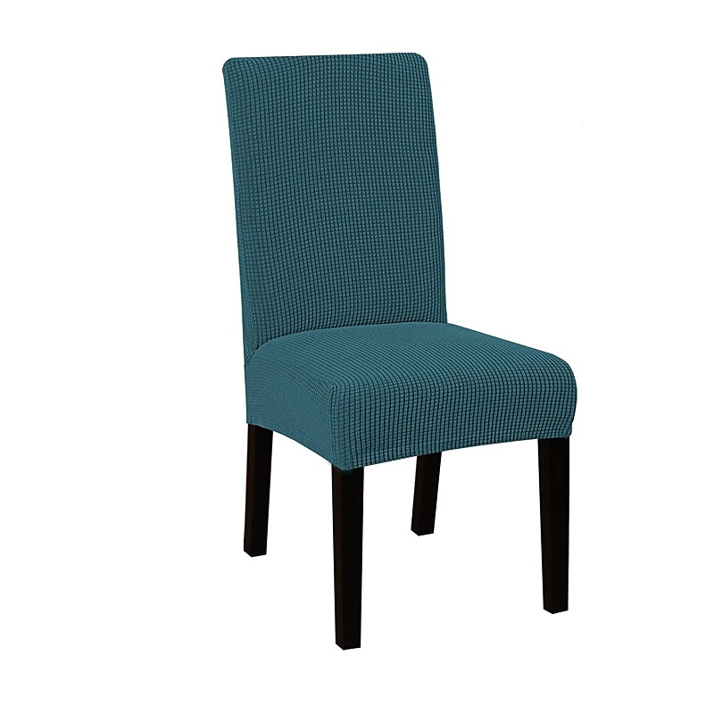 Capa de cadeira de jantar repelente de água capa elástica para assento de cadeira elastano com protetor elástico inferior para sala de jantar cerimônia de casamento durável lavável de 2025 por $5.99 –P14