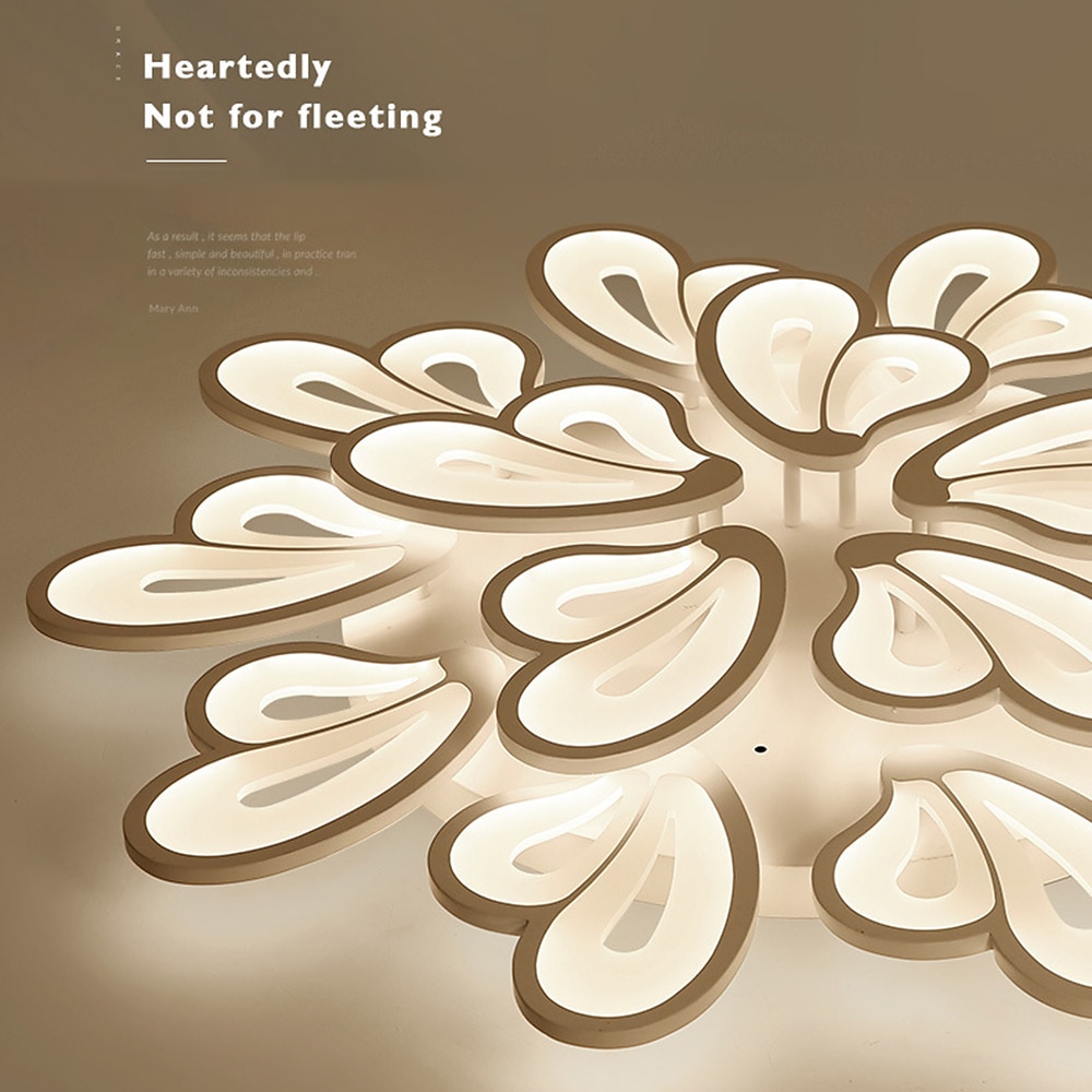 LED Ceiling Light 3/5/9/12/15 Heads Ceiling Lamp Acrylic Aluminum Stepless Dimming Bedroom 110-240V ONLY DIMMABLE WITH REMOTE CONTROL 2025 - $288.39 –P10