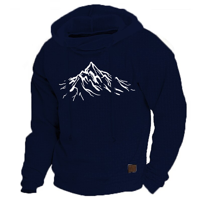 Herren Einfarbig Kapuzensweatshirt Kapuzenshirts Pullover Streetwear Sportbekleidung Langarm Mit Kapuze Sport & Outdoor Lässig Streetwear Schwarz Weiß Kordelzug Herbst Winter Designer 2025 - $31.99 –P6