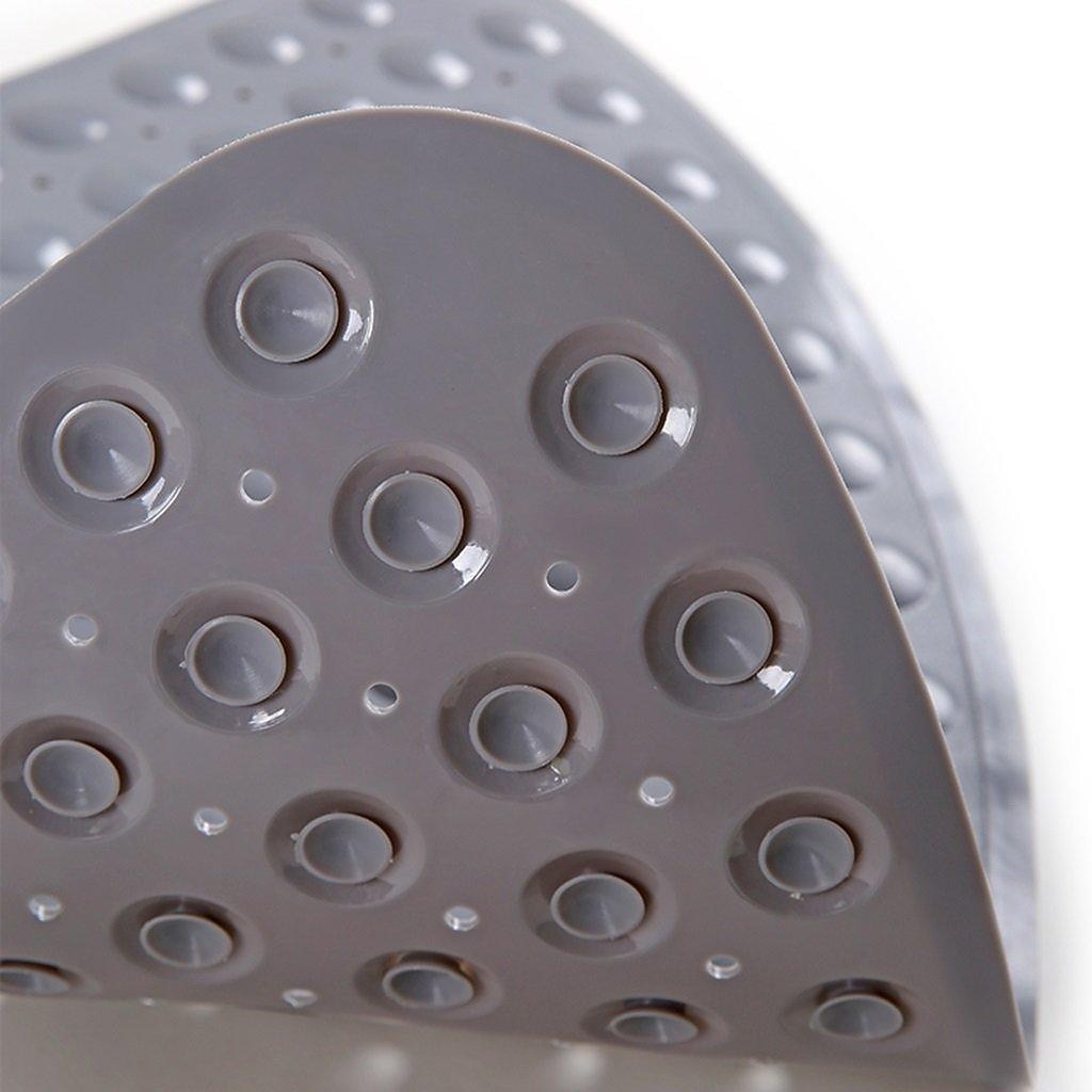 Tapis de bain d'angle tapis de douche antidérapants-tapis de baignoire antidérapant 21x21 pouces avec ventouse, tapis de cabine de douche de sécurité pour enfants&amp; personnes âgées, tapis de de 2026 ? $20.99 –P5