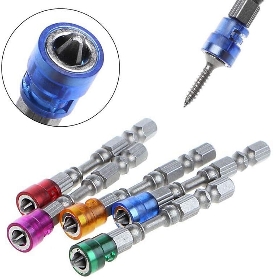 5PCS 65mm Anti-Slip Electric Magnetic Nut Driver Set 1/4 Inch Hex Shank S2 PH2 Magnetic Phillips Cross Screw Screwdriver Bits Set Electric Power Driver Bit Set Gift for Machinist 2025 - $8.99 –P2
