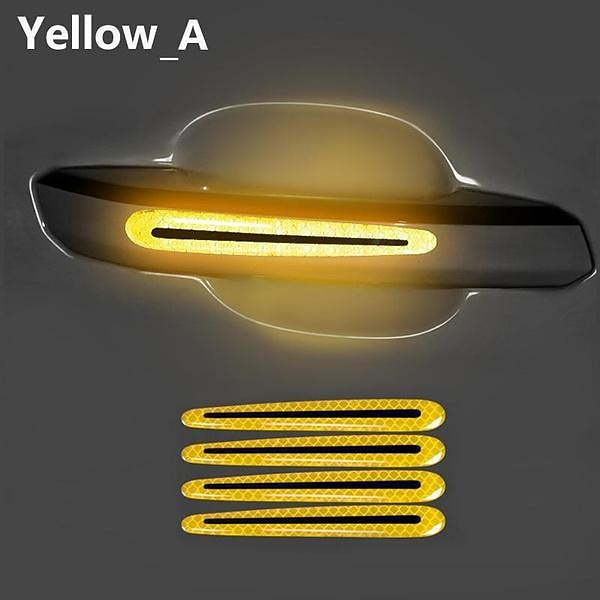 8PCS Decal Tape Open Stickers Car Door Auto Reflective 3D Universal Car Accessories Strips Safety 2025 - $7.99 –P6