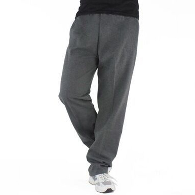 Men's Fleece Pants Sweatpants Joggers Trousers Straight Leg Sweatpants Pocket Plain Comfort Breathable Outdoor Daily Going out Fashion Streetwear Black Wine 2025 - $17.99 –P11