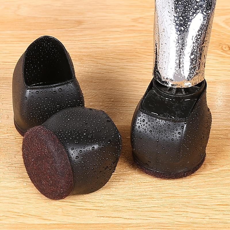 5pcs Office Chair Caster Wheel Cups, Furniture Felt Caster Leg Cases Covers, Anti Slip Stoppers, Hard Wood Floor Carpet Tile Protector Pad Mat For Bed, Desk, Sofa, Computer Gaming Chairs 2025 - $9.99 –P4