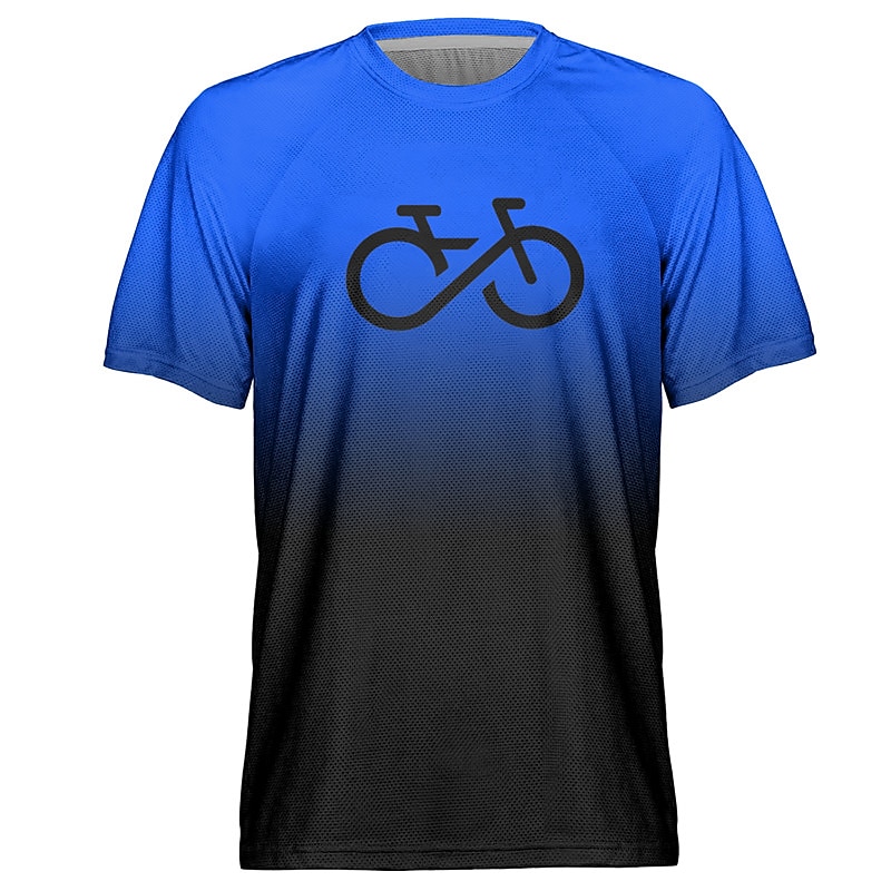 Voor heren Downhill Jersey Korte mouw Geel Rood Blauw Grafisch Fietsen Shirt Ademend Sneldrogend Polyester Sport Grafisch Grappig Kleding 2025 - $21.99 –P8