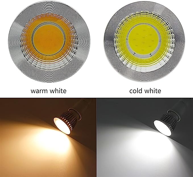 9pcs 12w led lâmpada holofote 1200lm e14 e26 e27 gu10 gu5.3 cob regulável branco quente luz do dia luz do dia (equivalente a halogênio 90w) de 2025 por $53.99 –P2