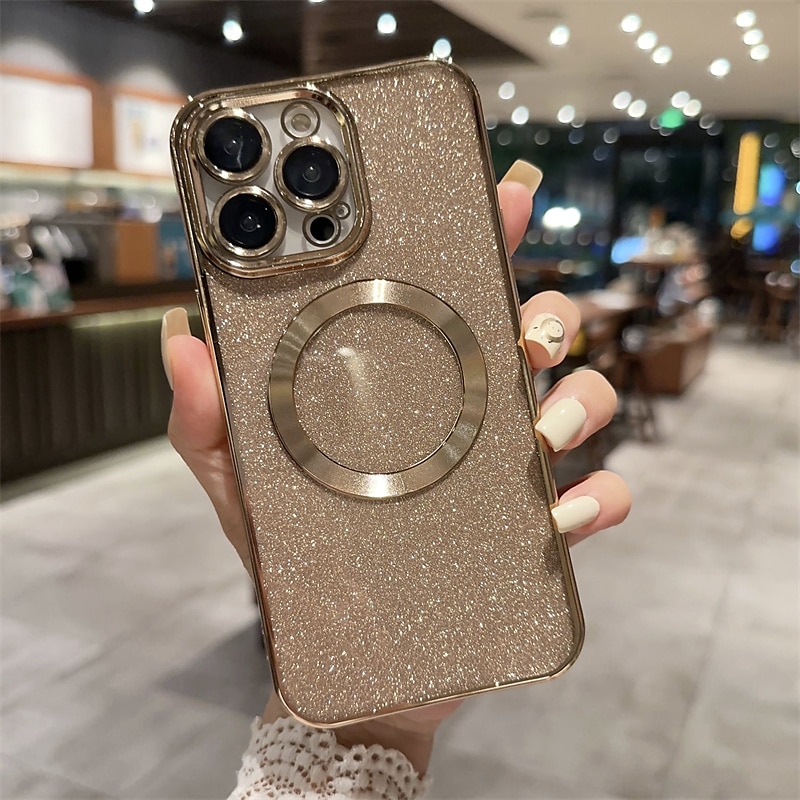 Phone Case For iPhone 15 Pro Max Plus iPhone 14 13 12 11 Pro Max Plus Back Cover With Magsafe with Screen Protector TPU 2025 - $13.99 –P11