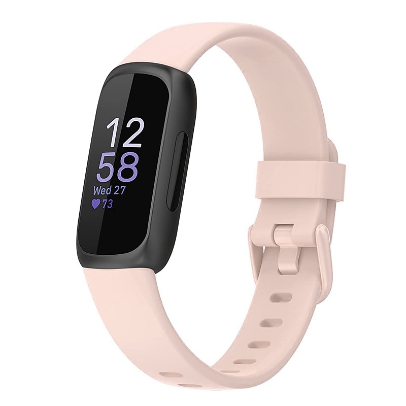 Smart Watch Band Συμβατό με Fitbit Inspire 3 σιλικόνη Εξυπνο ρολόι Λουρί Μεταλλικό κούμπωμα Αδιάβροχη Ρυθμιζόμενο Αθλητικό Μπρασελέ Αντικατάσταση Περικάρπιο 2025 - $11.99 –P8