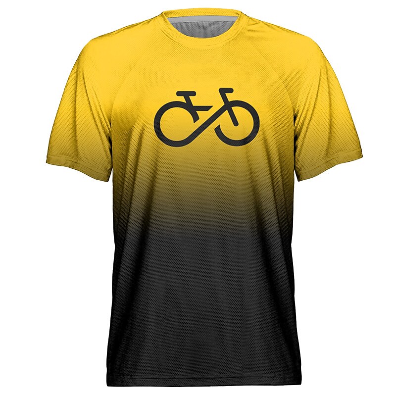 Voor heren Downhill Jersey Korte mouw Geel Rood Blauw Grafisch Fietsen Shirt Ademend Sneldrogend Polyester Sport Grafisch Grappig Kleding 2025 - $21.99 –P6