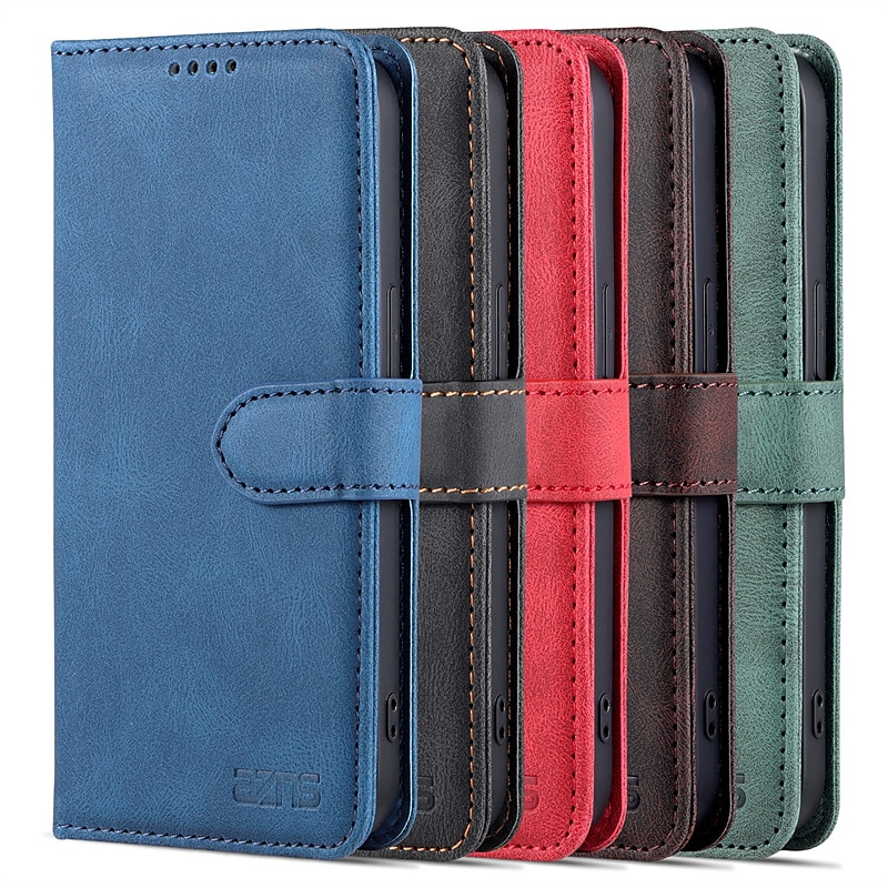 teléfono Funda Para iPhone 16 iPhone 15 Pro Max Plus iPhone 14 13 12 11 Pro Max Plus X XR XS Phone 13 Pro Max 12 11 X XR XS Max 8 7 Tarjetas billetera Gire la tapa con Soporte Ranura para tarjetas 2025 - $18.99 –P1