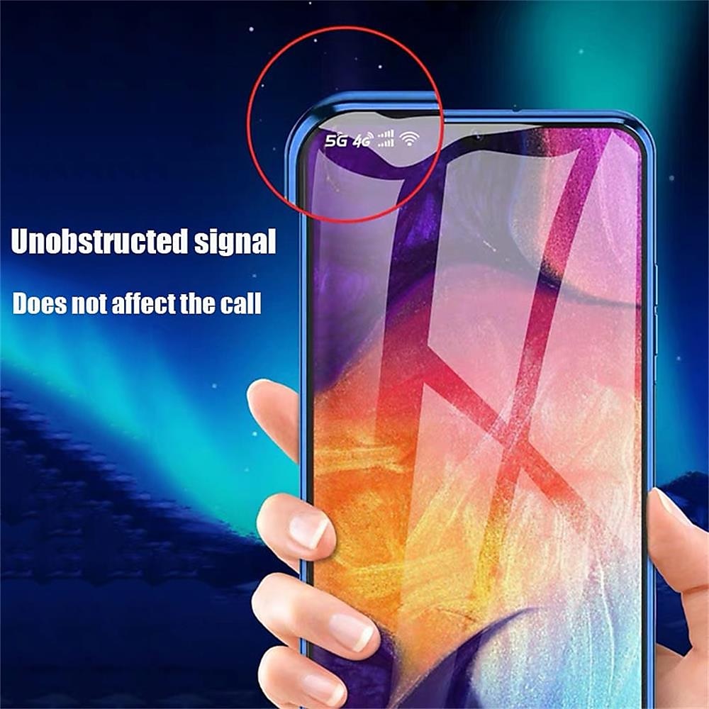 телефон Кейс для Назначение SSamsung Galaxy S24 S23 S22 Плюс Ультра A54 A34 A14 A72 A53 A33 A23 A13 A71 A12 A32 A52 Магнитный адсорбционный футляр и протектор экрана Прозрачный Магнитный Прозрачный 2025 - $17.99 –P10