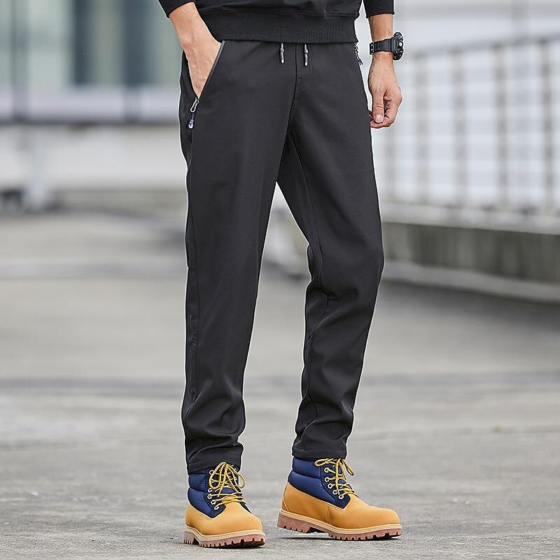 Homens Calças de Trilha Ao ar livre Normal Respirável Esticar Resistência ao desgaste Resistente a riscos Calças Com Cordão Cintura elástica Preto Azul Marinho Escuro Caça Pesca Alpinismo M L XL XXL de 2025 por $26.99 –P7