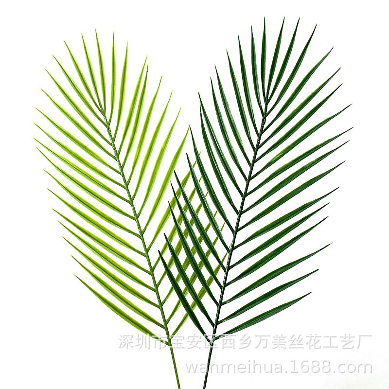 9 ks umělé palmové listy rostliny umělé palmové listy tropické velké palmové listy zeleň rostlina na listy havajský večírek džungle party velké palmové listy dekorace svatební dekorace 2026 - $15.99 –P7