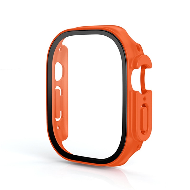 2025年 スクリーンプロテクター付き時計ケース と互換性があります Apple Watch Ultra 49mm / Series 8 7 41mm 45mm / Series 6 5 4 SE 40mm 44mm / Series 3 2 1 38mm 42mm 耐衝撃 ハードPC 腕時計 カバー コレクション – $10.99 –P10