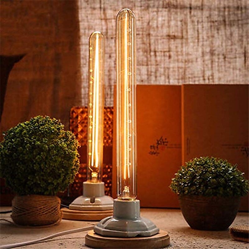 6шт 4шт регулируемая винтажная лампа Эдисона лампа накаливания e27 t300 40 Вт люстра подвесной светильник 220-240 В 2026 - $39.55 –P8