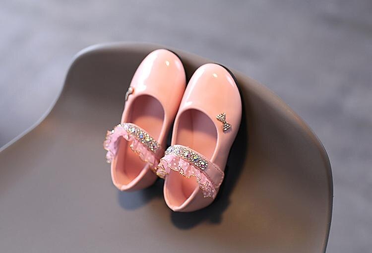 Dívčí Bez podpatku Denní Společenské boty Mary Jane Lolita PU Voděodolné Prodyšnost Neklouzavá Boty pro princeznu Velké děti (7 let +) Malé děti (4-7ys) Batole (2 až 4 r.) Škola Svatební Párty Chůze 2025 - $24.99 –P4