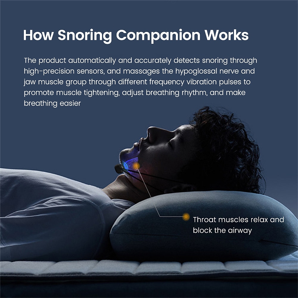 Portable Ems Facial Massager V-Face Beauty Device Electric Shaping Massager To Removing Double, Smart Anti Snoring Reduction Muscle Stimulator Device 2025 - $16.99 –P2