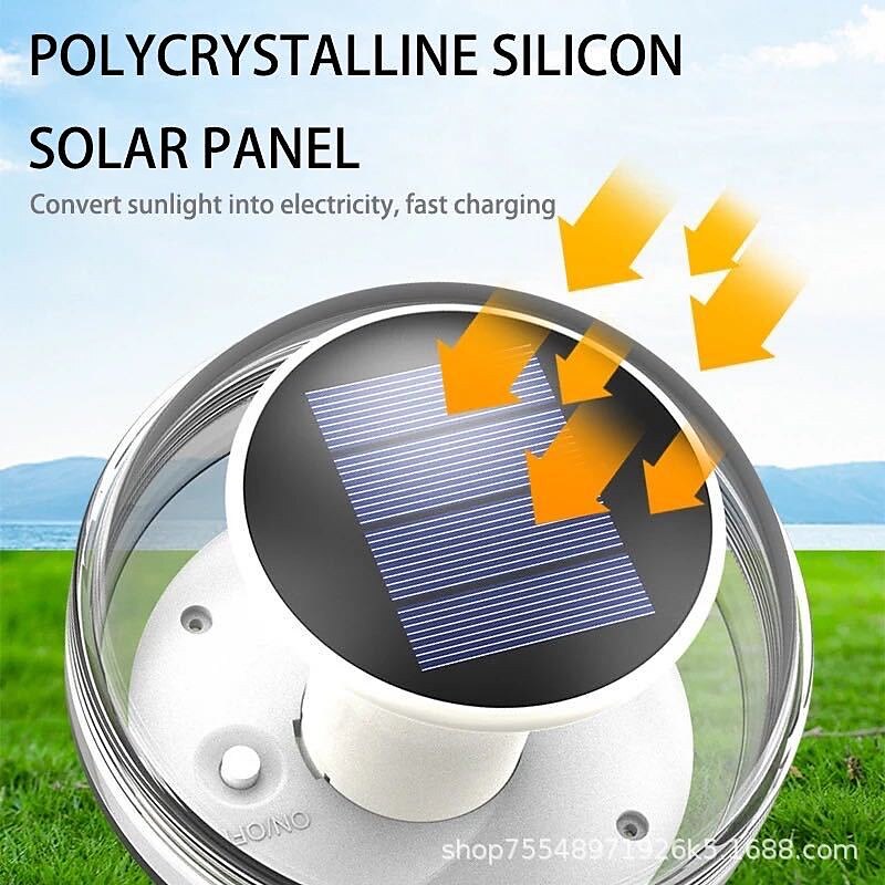 Outdoor Solar Water Drift Lamp LED Floating Lights IP65 Waterproof For Swimming Pool Light Submersible LED Lights Garden Pool Pond Fountain Colorful Lighting 1X 2X 2025 - $18.99 –P10