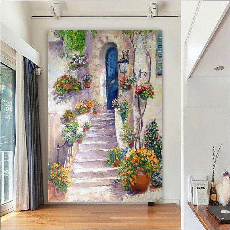 Oil Painting Hand Painted Impression Landscape Canvas Painting Comtemporary Simple Modern Stretched Canvas Ready to Hang 2025 - €117.34 –P4