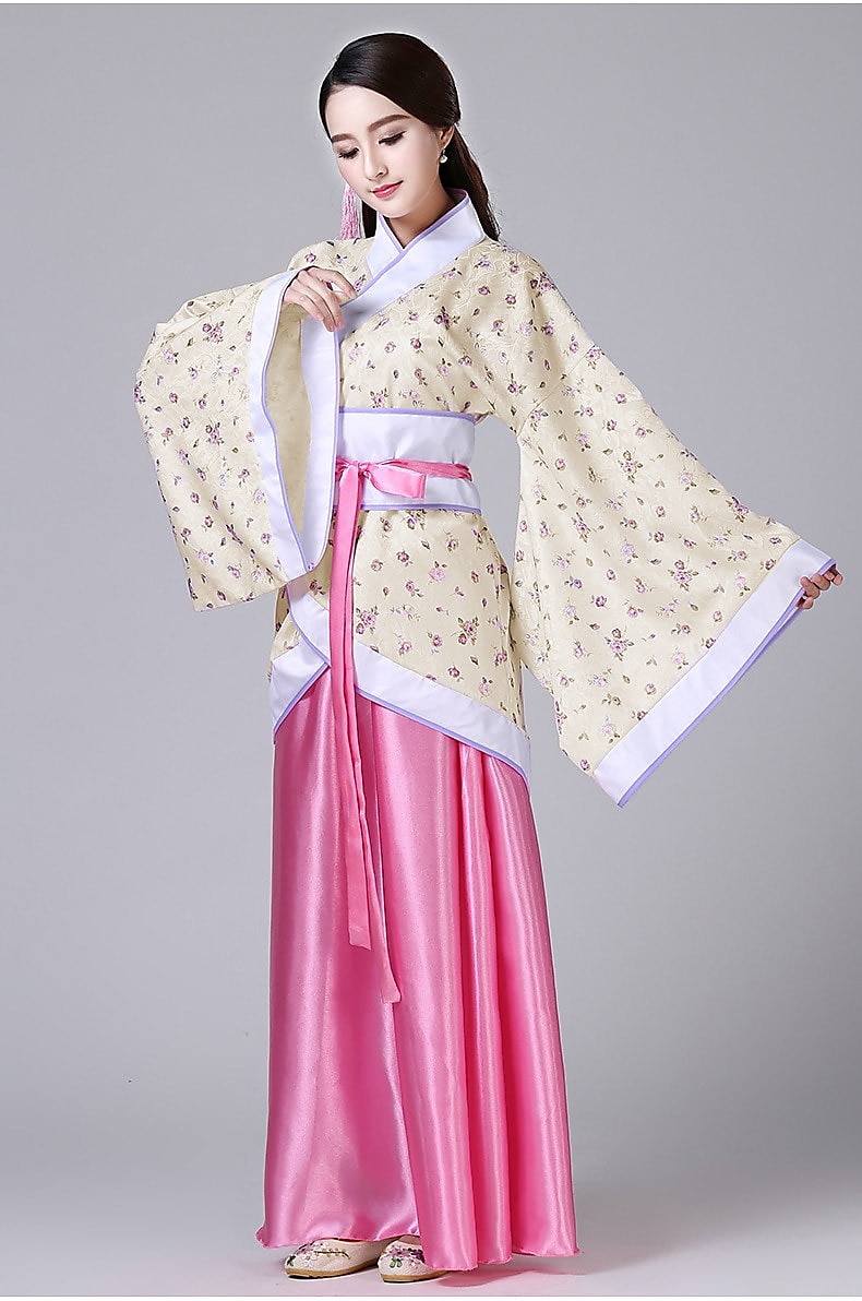 Női Lány Hanfu Antik Felszerelések Klasszikus stílus Klasszikus és időtálló Elegáns és luxus Kínai stílus Kínai vörös Jó minőség Hanfu Kínai palota stílusa Jelmez 2025 - $32.99 -P6
