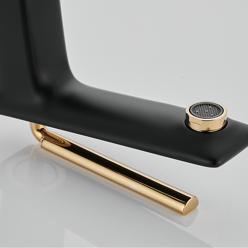 Basin Sink Mixer Faucet Brass, Tall/Short Bathroom Tap Single Handle One Hole Deck Mounted with Cold Hot Hose Bath Taps Vessel Water Tap 2026 - $173.99 –P8