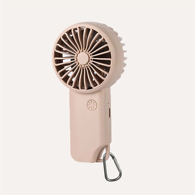 Csendes mini kézi ventilátor – USB újratölthető 3 sebességes kis zsebszellőztető otthonra irodára és szabadtéri használatra 2025 - $15.99 –P1