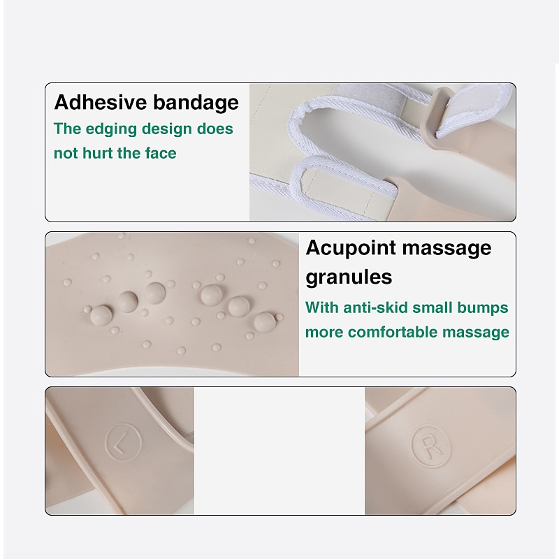 Silicone V Shape Bandage Face Lift Up Slimming Mask Belt Anti Wrinkle Reduce Double Chin Band V Face Chin Cheek Strap 2025 - $17.99 –P4