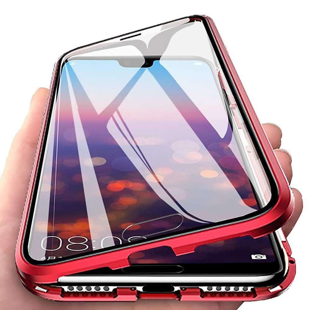 telefone Capinha Para Samsung Galaxy A34 A54 A73 A53 A33 A72 A52 A42 A71 A51 A31 A21s A12 A32 A13 Caso de Adsorção Magnética e protetor de tela Transparente Magnética Transparente Vidro Temperado de 2025 por $21.99 –P7