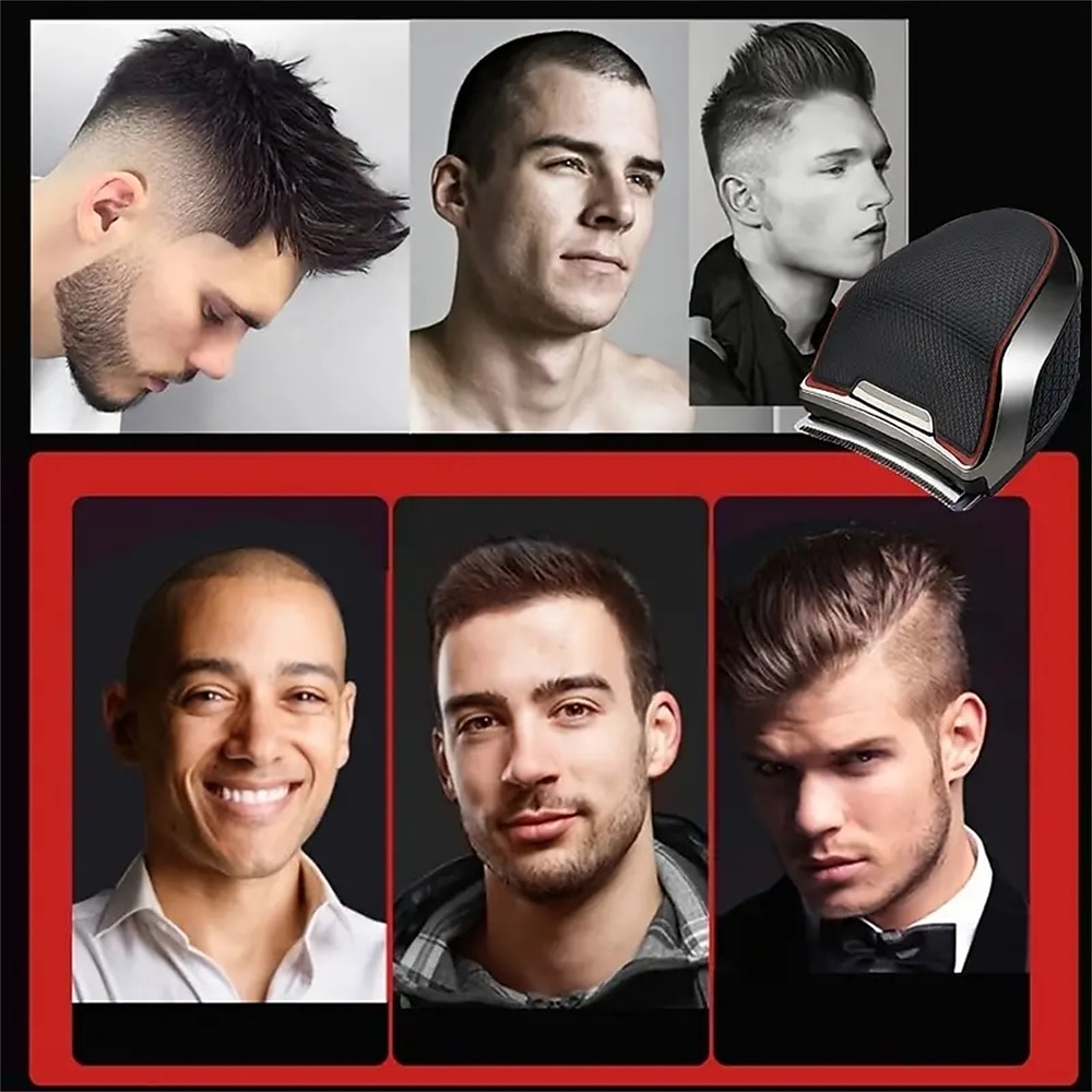 1 шт. машинка для стрижки волос для мужчин для стрижки волос беспроводной перезаряжаемый триммер металлический набор для ухода бритва для бороды для домашнего использования подарок на День святого 2026 - $47.99 –P4
