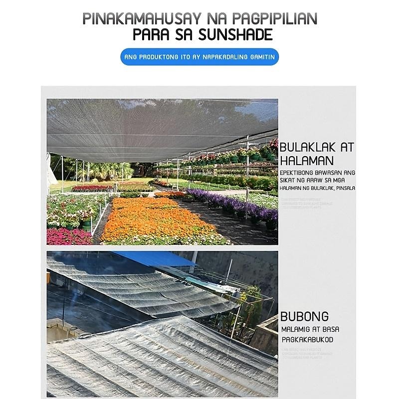 anti-uv zonnescherm netto tuinhuisje onderdak buiten pergola luifel zonnescherm landbouw broeikas zonnescherm net, kraambenodigdheden, zwart 2025 - $11.99 –P7