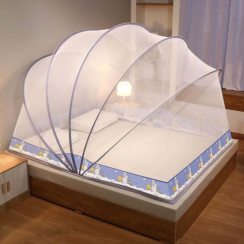 Installed Mosquito Nets Household Single Double Installed on the