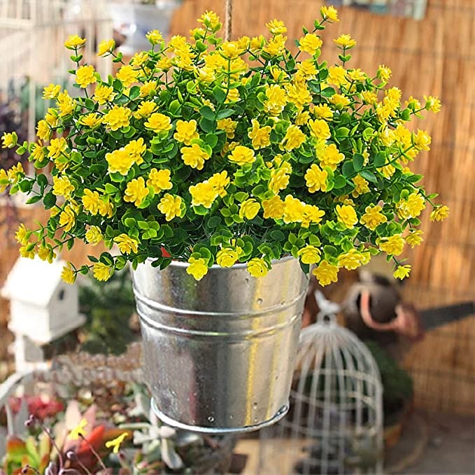 1 st 7 vork eucalyptus kleine rozen plastic eucalyptus bladeren gesimuleerd watergras 2026 - $9.99 –P14