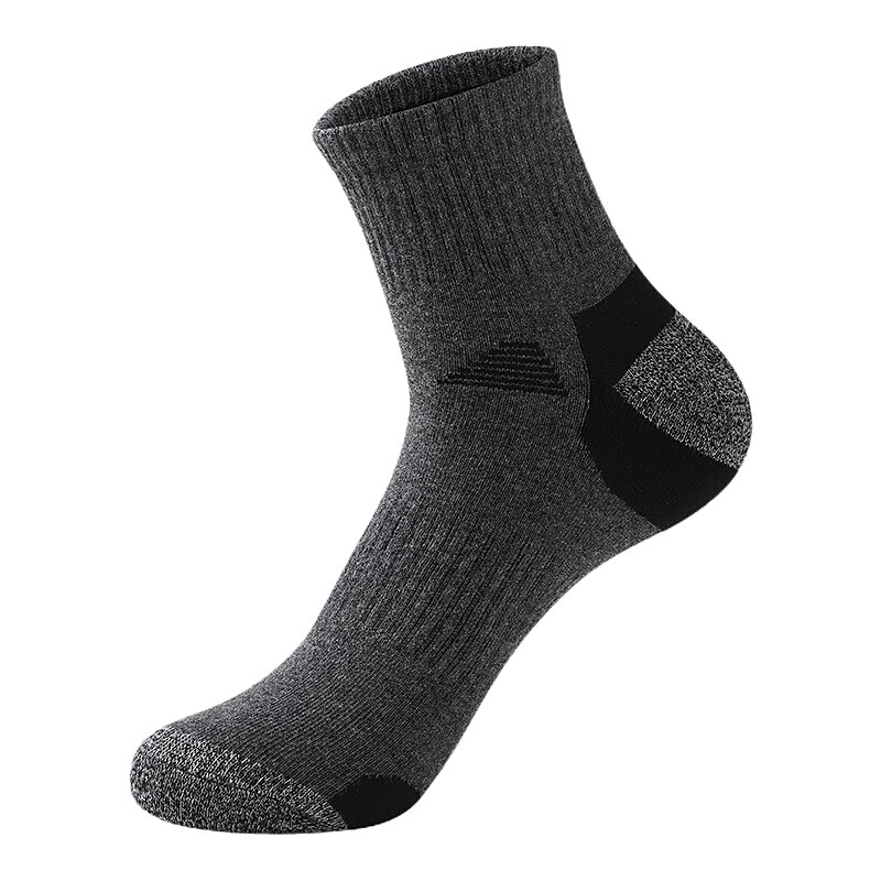 Herren 2 Paar Socken Socken Stricken Schwarz Weiß Farbe Farbblock Freizeitskleidung Urlaub Wochenende Patchwork Mittel Herbst Winter Warm-Ups 2025 - $4.49 –P6