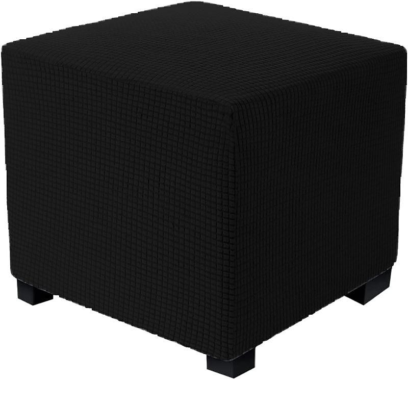 Stretch Ottoman Cover Square Ottoman Slipcovers Rectangular Foldable Storage Stool Cover Bench Cover Furniture Protector Soft Slipcover with Elastic Bottom 2025 - $26.99 –P11