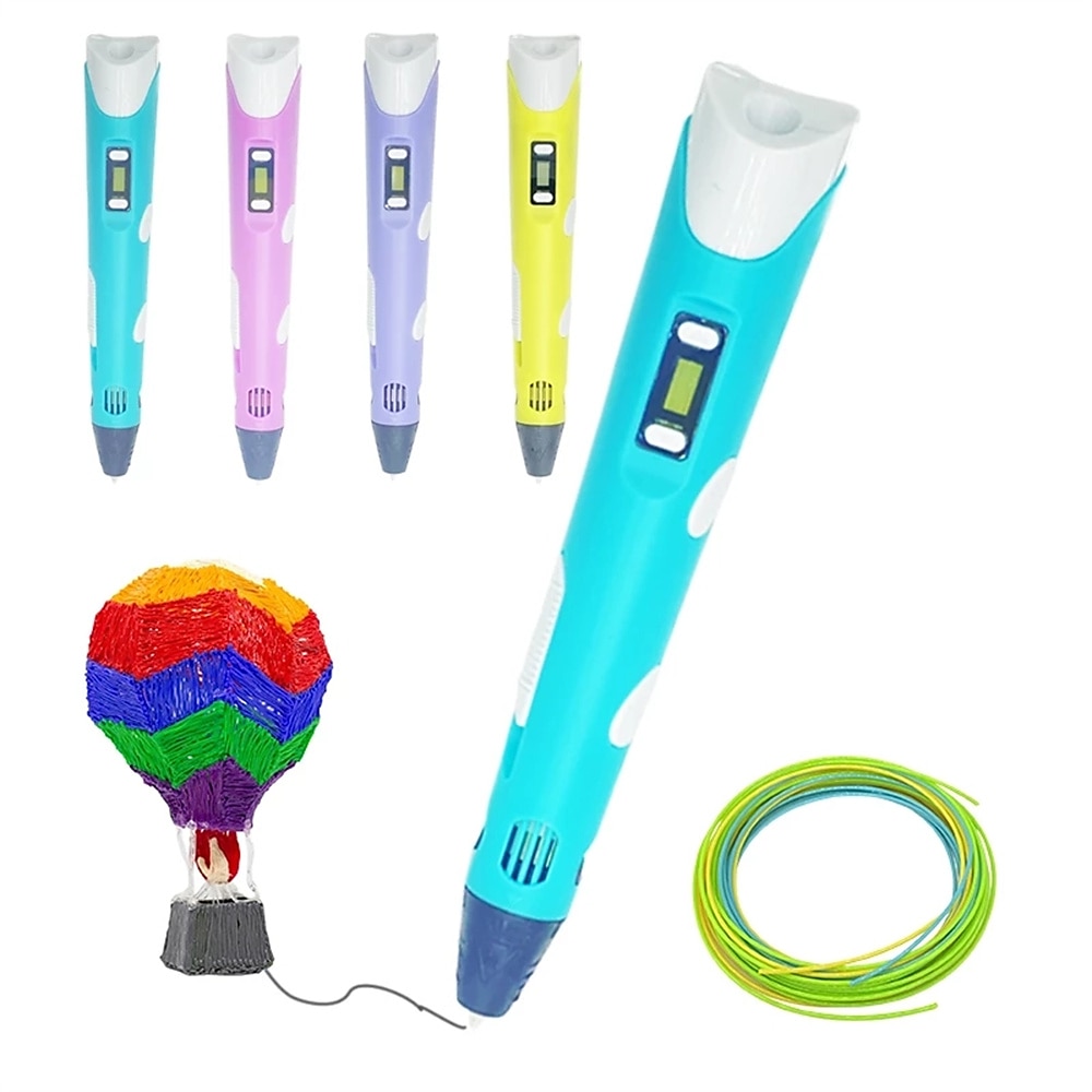 Crayon 3D bricolage impression 3D stylo faisant graffiti fil pla art graphique enfants jouet festival cadeau d'anniversaire pour cadeaux de noël de 2025 ? $35.99 –P7