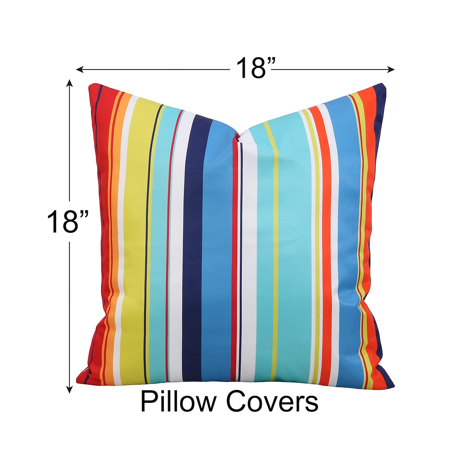 Outdoor Waterproof Pillow Cover Striped for Patio Garden Sofa Couch Livingroom 2026 - $19.99 –P2