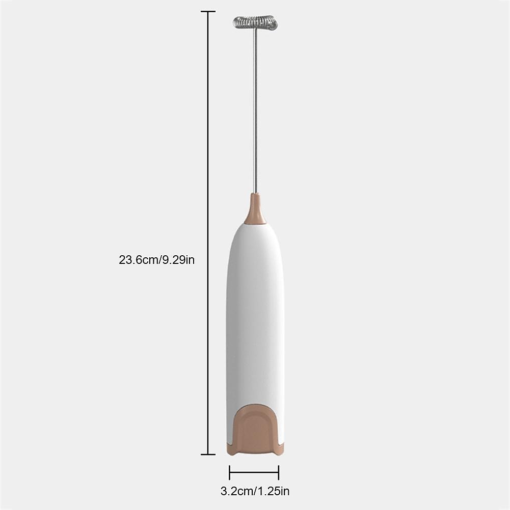 Electric Milk Frother Kitchen Drink Foamer Whisk Mixer Stirrer Coffee Cappuccino Creamer Whisk Frothy Blend Whisker Egg Beater, Without Battery 2025 - $13.99 –P4