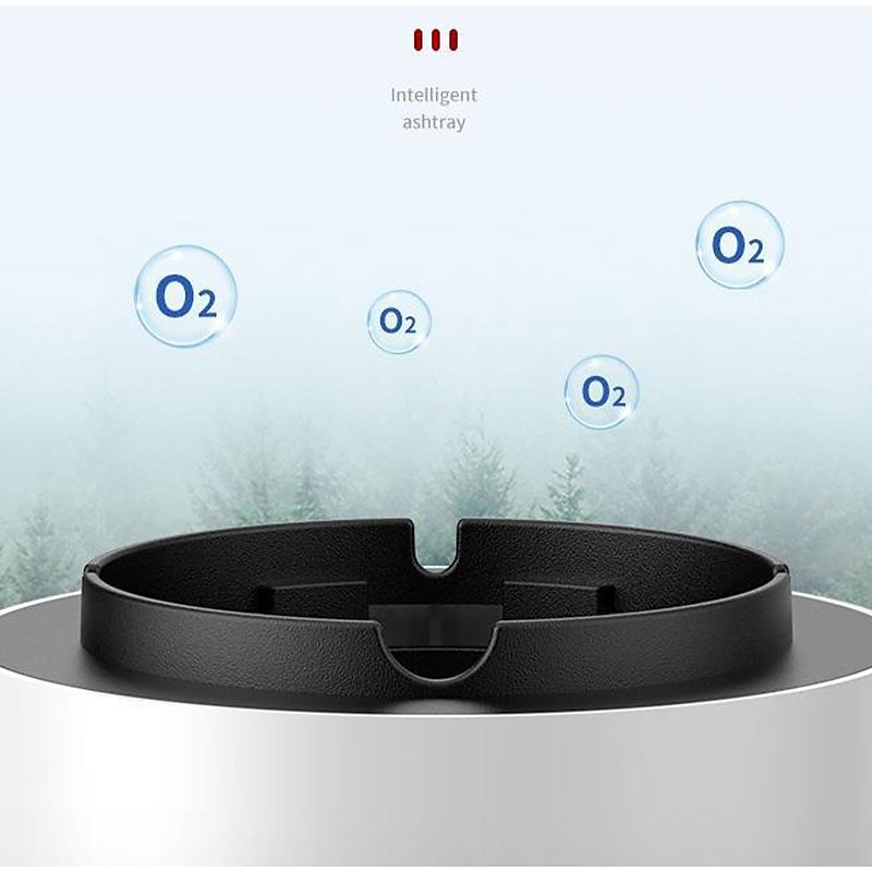 Multipurpose Ashtray with Air Purifier Function for Filtering Second-Hand Smoke From Cigarettes Remove Odor 2025 - $19.99 –P9