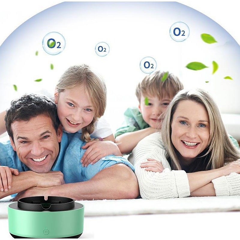 Multipurpose Ashtray with Air Purifier Function for Filtering Second-Hand Smoke From Cigarettes Remove Odor 2025 - $19.99 –P4